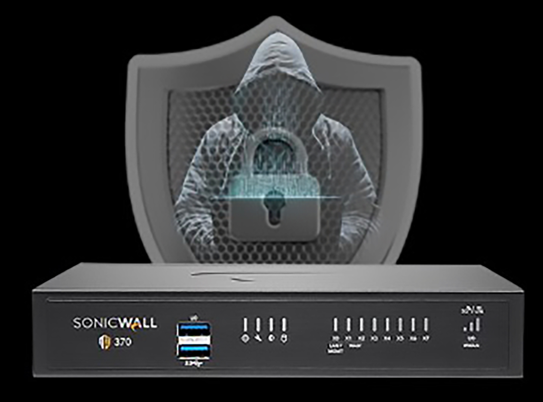 Business firewall security appliance protecting a Naples Florida company network from cyber threats and unauthorized access